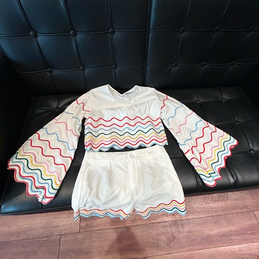 Lola and the Boys Shorts & Top Set, Girls’ Sz 14,